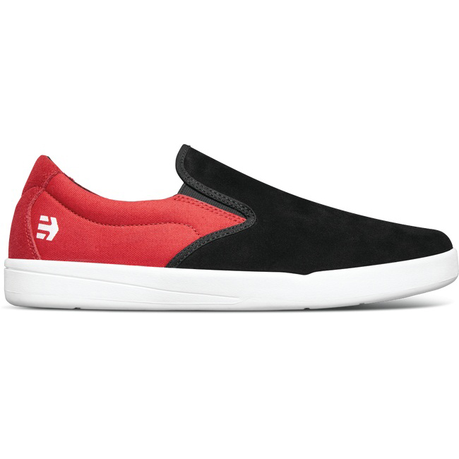 Etnies VEER SLIP Sneakers Heren Zwart/Rood BE-ETPNKQ